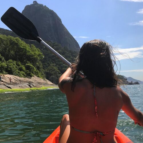 Sea kayaking tour in Rio