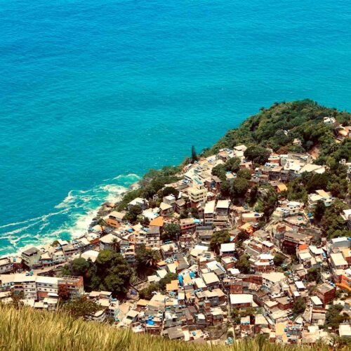 Vista do Vidigal de Dois Irmãos