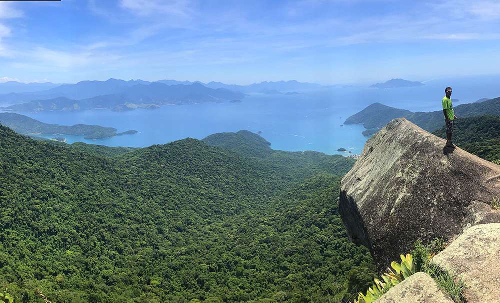 Ilha Grande view from the Parrot Peak