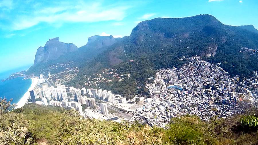 vista do Morro dos Dois Irmãos