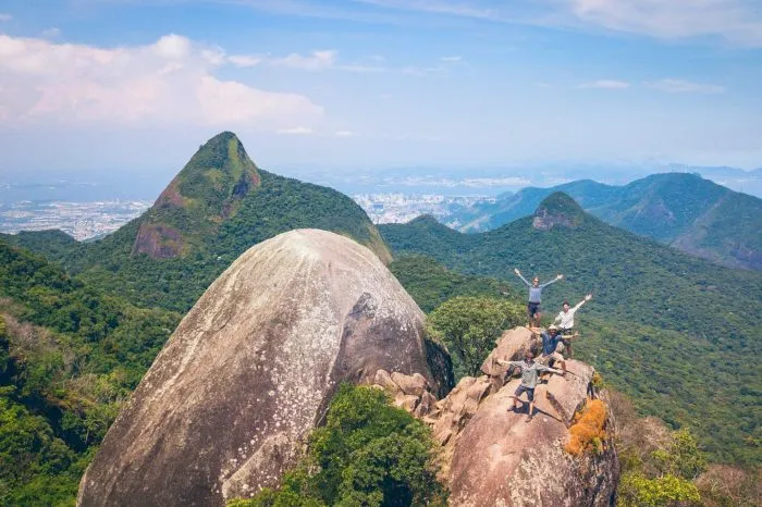 Caminhada no Pico da Tijuca no Rio de Janeiro